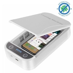 UV iPhone Sterilizer Box with Wireless Charger