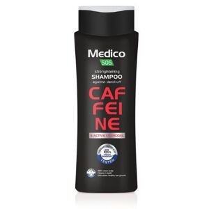 Aroma Posilňujúci šampón proti lupinám s chinínom a aktívnym uhlím Medico SOS 390ml
