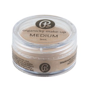 (Vzorka) Organický make-up s vitamínom C a Acmellou 3ml Odtieň: MEDIUM