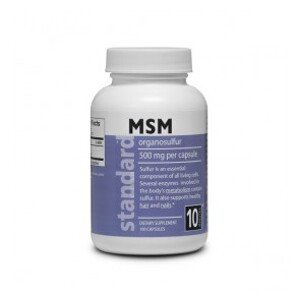 NuLab MSM - organosulfur, 500 mg, 100 kapsúl