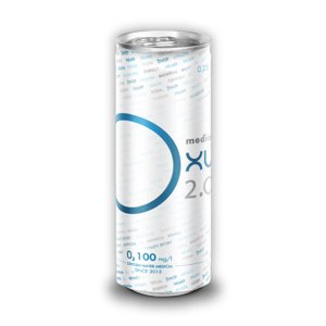 Oxy Addict Oxywater 2.0 medical, neperlivá kyslíková voda 250ml - 24ks