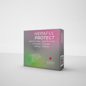 Sielo Pharma Hepafulprotect (Articok 100mg, Ostropestrec mariansky 100mg, Červené brusnice 100mg, Červený koreň 50mg), 30 kapsúl