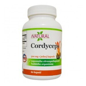NuLab Cordyceps 500 mg, 60 kapsúl